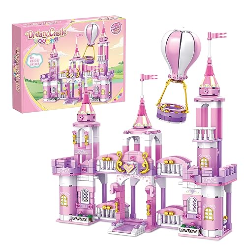 541 Piece Princess Castle Building Blocks Set for Girls