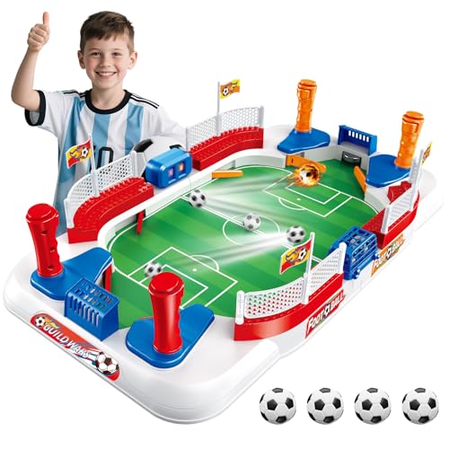 Tabletop Mini Foosball Soccer Game for Kids