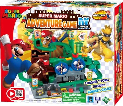 Super Mario Adventure Tabletop Skill Action Game Set