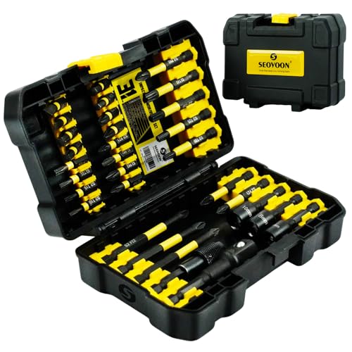 31 Piece Magnetic Impact Screwdriver Bit Set