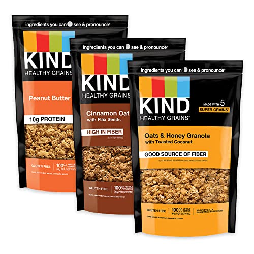 3 Pack KIND Healthy Grains Granola Variety