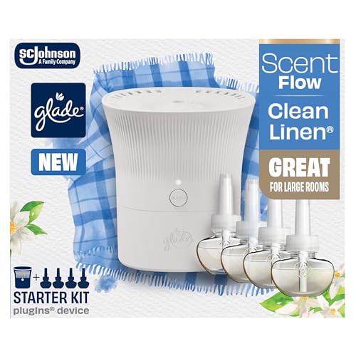 Glade PlugIns Scented Oil Air Freshener, 1 Device 4 Refills