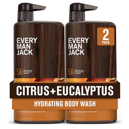 2 Pack Every Man Jack Hydrating Body Wash