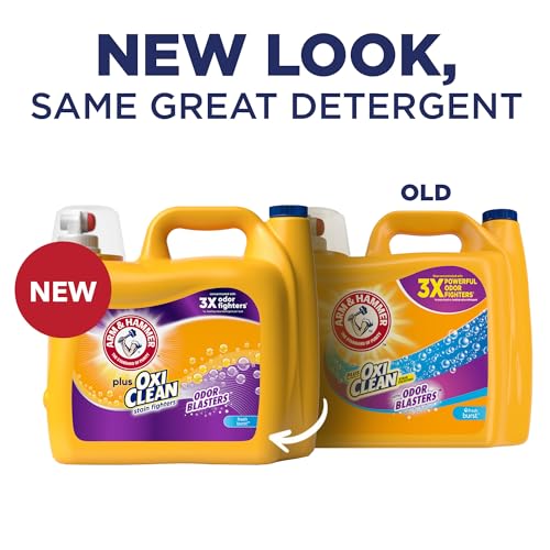 Arm & Hammer OxiClean Laundry Detergent, 128 Loads