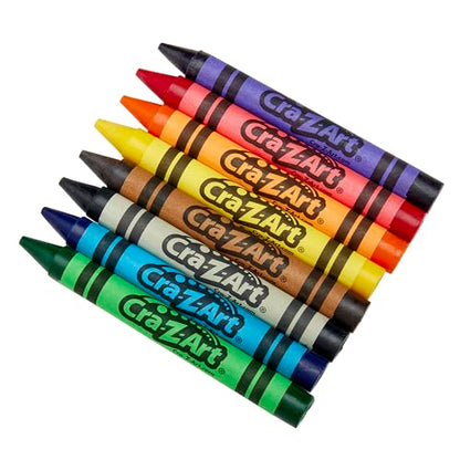Cra-Z-Art Jumbo Crayons, 8 Assorted Colors