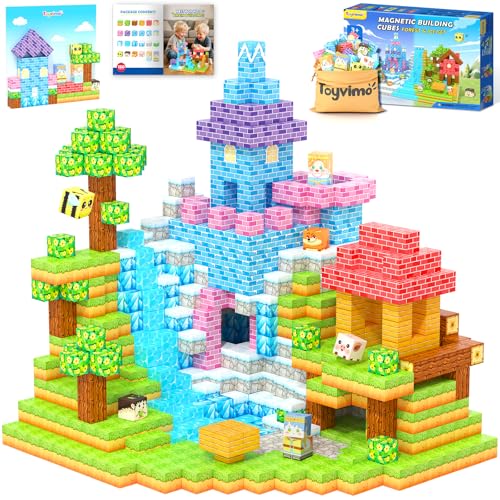 150 Piece Magnetic Blocks STEM Building Toy Set