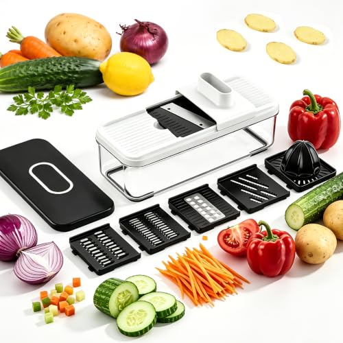 7-in-1 Mandoline Vegetable Slicer and Food Chopper