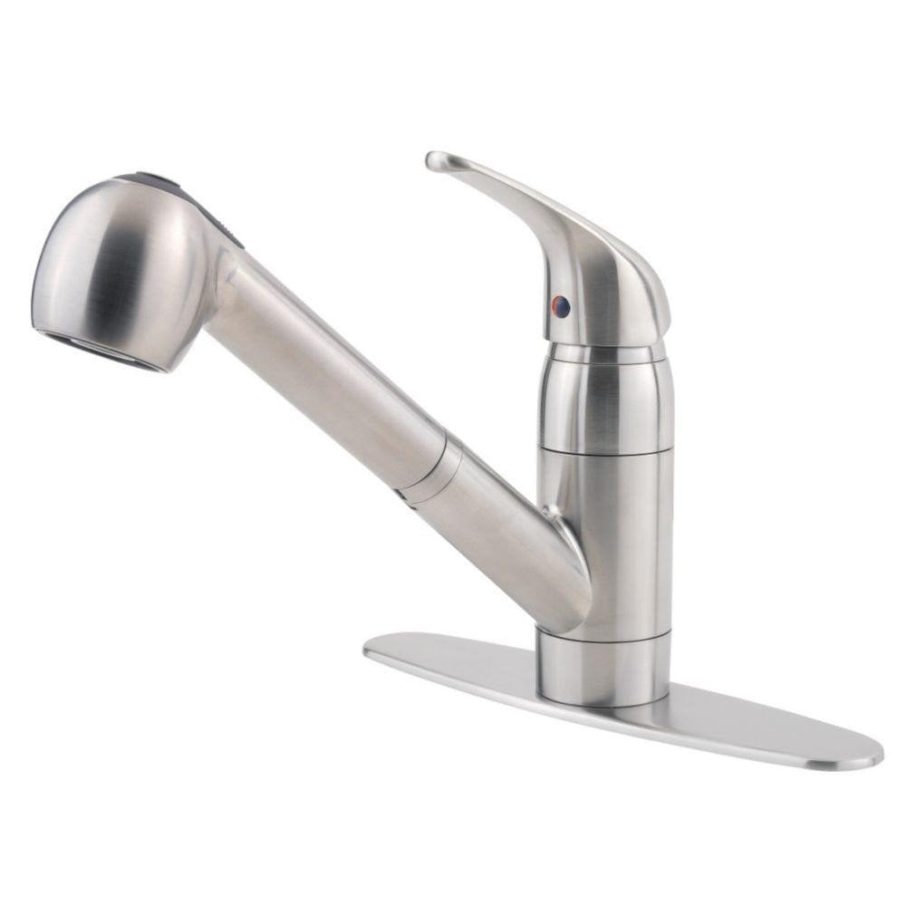 Pfister Pull-Out Kitchen Faucet in Stainless Steel