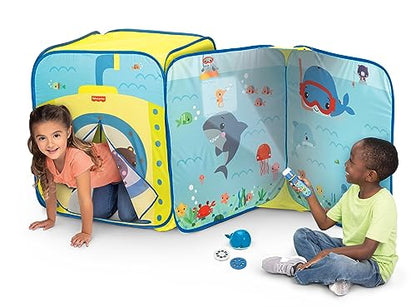 Fisher-Price Submarine Adventure Play Tent for Kids