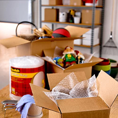 Scotch Clear Storage Packing Tape, 2 Rolls