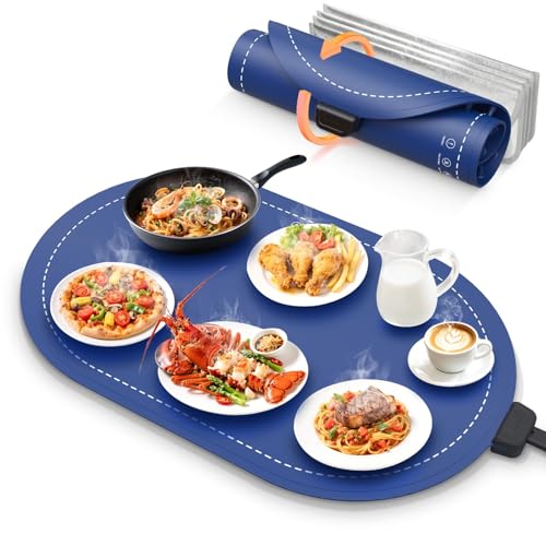 Foldable Adjustable Temperature Food Warming Mat