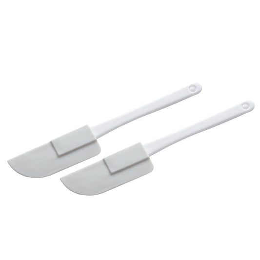 Chef Craft Mini Spatula Set, 2 Pieces, White