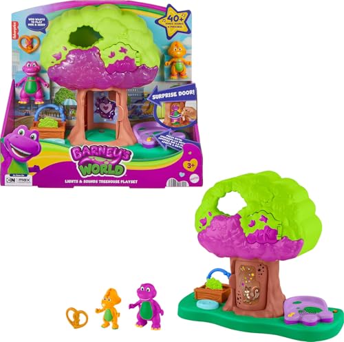 Barney Lights and Sounds Treehouse Playset
