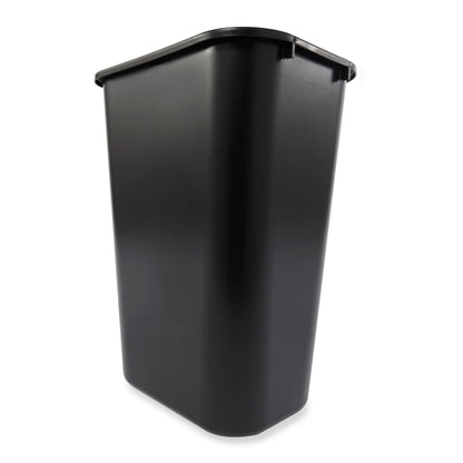 Rubbermaid 41QT Stackable Trash Can, Black