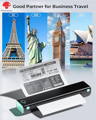 Phomemo Portable Wireless Thermal Printer for Travel