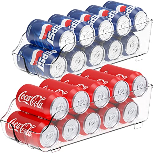 2 Pack Soda Can Organizer for Pantry Refrigerator