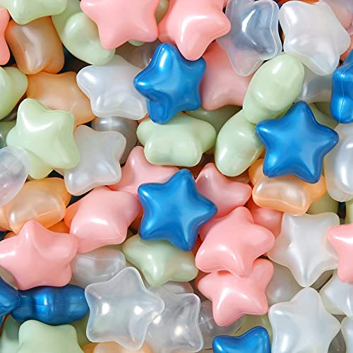 100 Pack Star Ball Pit Balls for Kids Toddlers
