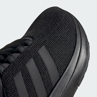 adidas Men's Racer TR23 Sneaker, Black/Black/Carbon, 10