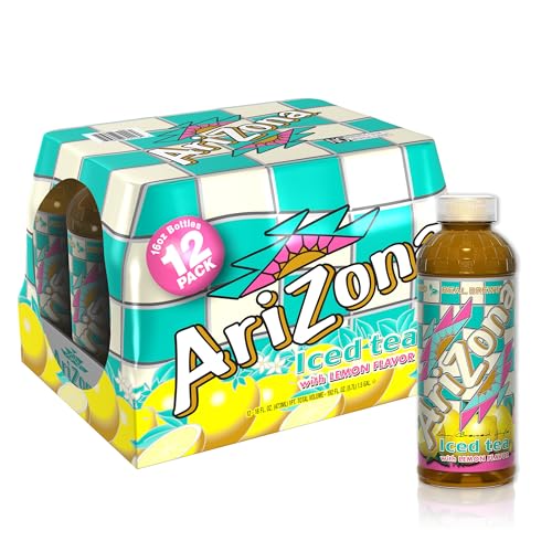12 Pack AriZona Lemon Iced Tea 16 fl oz
