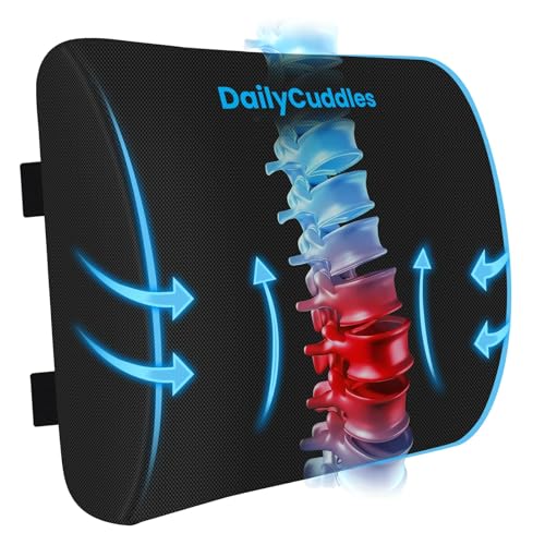 Ergonomic Lumbar Support Pillow for Office Chair