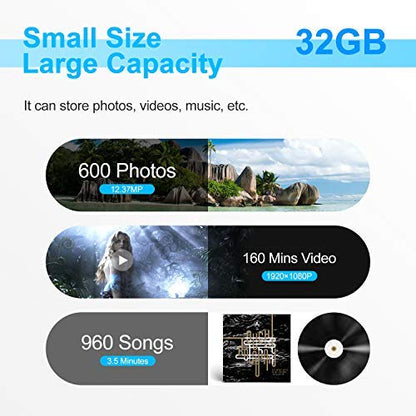 KOOTION 5 X 32GB Micro SD Card Class, 10 Micro SDHC Card, 32GB TF Card, High-Speed 5 Pack Memory Card UHS-1, C10, U1