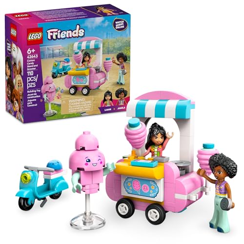 LEGO Friends Cotton Candy Stand Building Toy Set