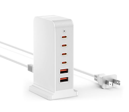 6-Port USB C Charging Station by VPSUN