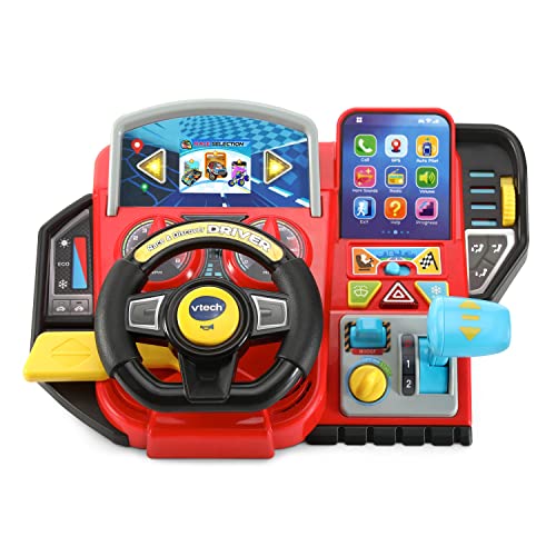 VTech Race and Discover Driver Interactive Toy Steering Wheel