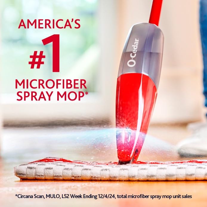 O-Cedar ProMist MAX Microfiber Spray Mop with Refill