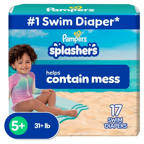 17 Count Pampers Swim Diapers Disposable Baby Swim Pants