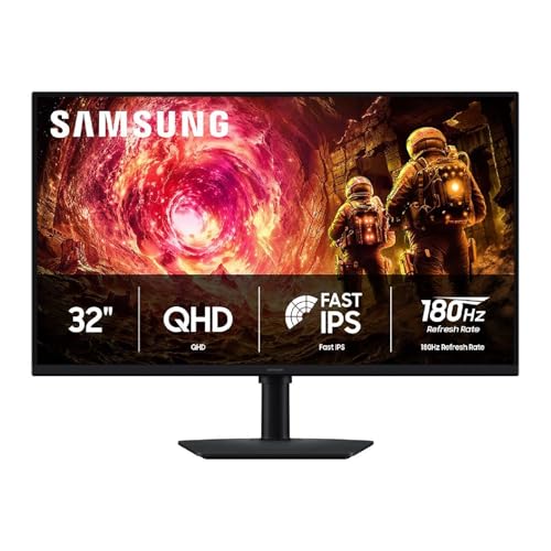Samsung 32-Inch QHD Odyssey G5 Gaming Monitor