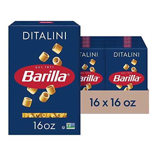 16 Pack Barilla Ditalini Pasta, 16 oz Boxes