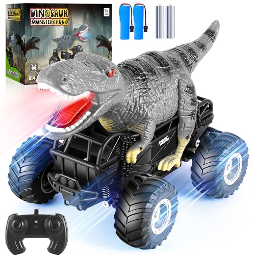 2 Pack Rechargeable RC Monster Truck Toy Car