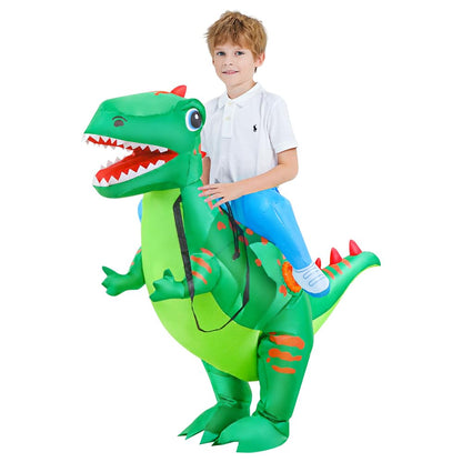 KOOY Inflatable T-Rex Dinosaur Costume for Kids