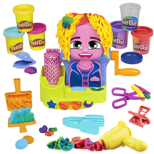 6 Pack Play-Doh Hair Salon Playset for Kids