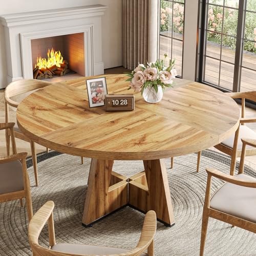 Round Dining Table for 4-6 People