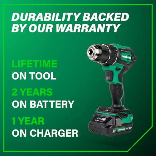 Metabo HPT 18V Cordless Drill Kit with Torque