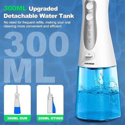 Cordless Water Flosser for Travel and Shower