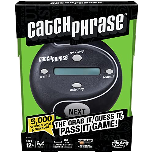 Hasbro Gaming Catch Phrase Electronic Party Game