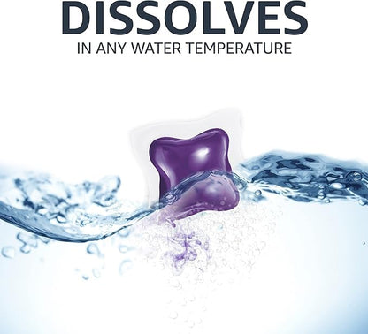 Amazon Basics Lavender Laundry Detergent Pacs, 120 Count