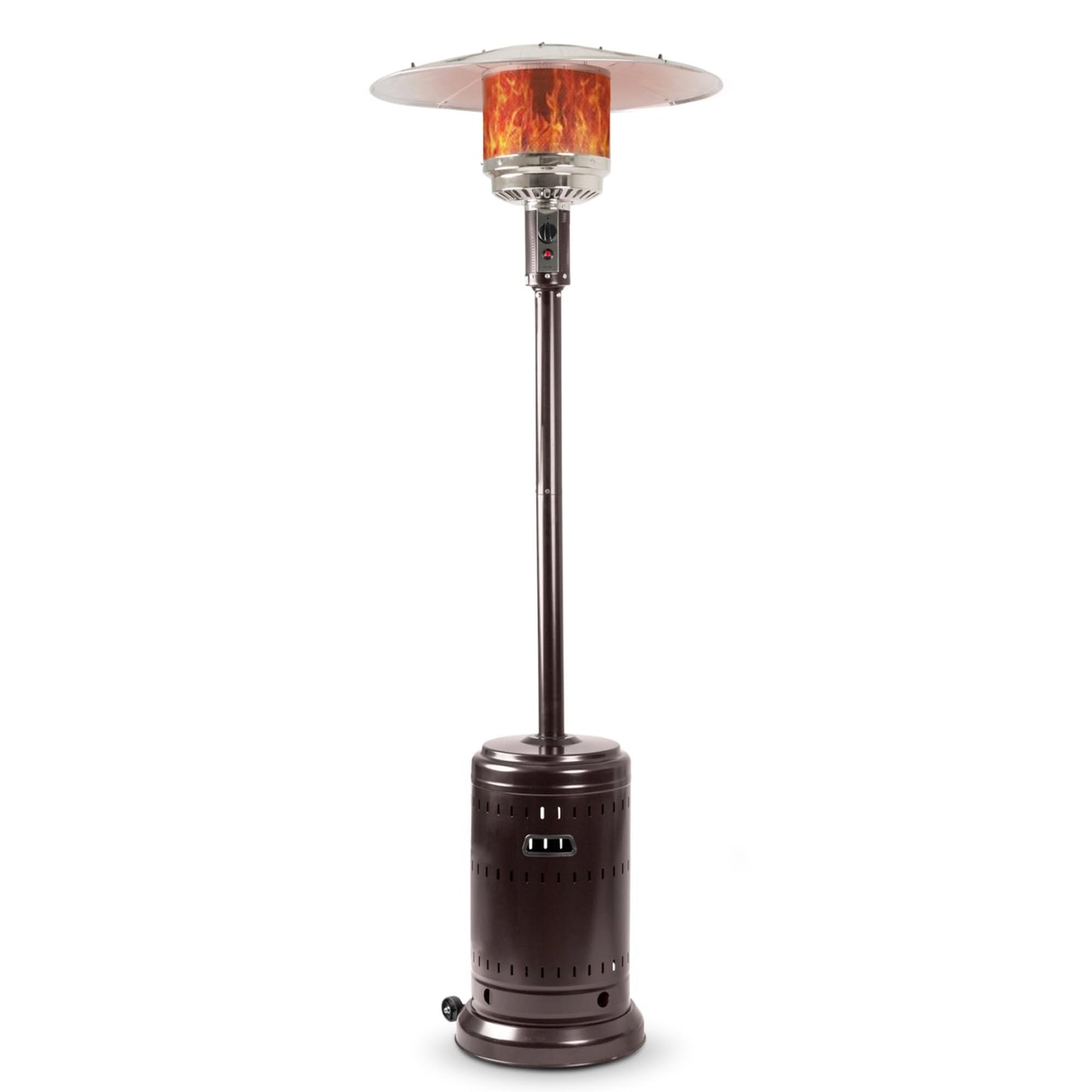 Amazon Basics Outdoor Propane Patio Heater with Wheels