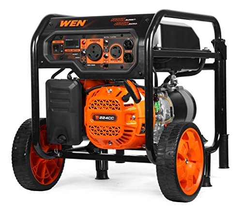 UPDATE: DEAD ❗ WEN 5600-Watt Portable Generator, 224cc, Transfer-Switch and RV-Ready (GN5600)