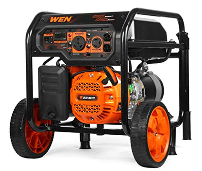 UPDATE: DEAD ❗ WEN 5600-Watt Portable Generator, 224cc, Transfer-Switch and RV-Ready (GN5600)