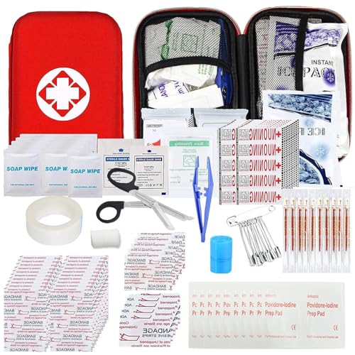 275 Piece Small Car First Aid Emergency Kit