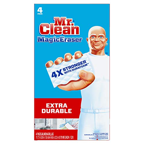 4 Pack Mr. Clean Magic Eraser Extra Durable Pads