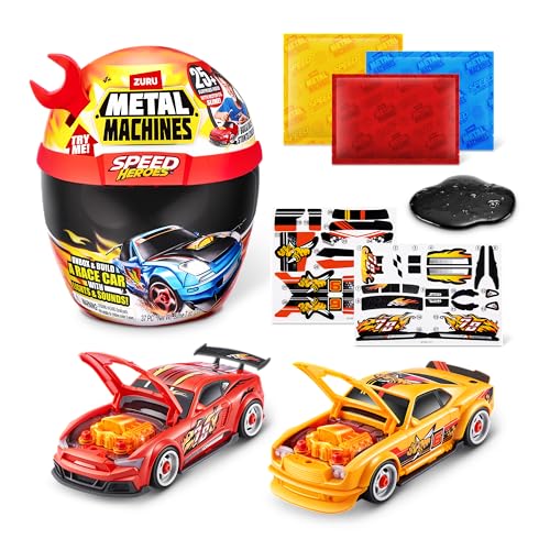 Metal Machines Car Building Kit with 20+ Surprises