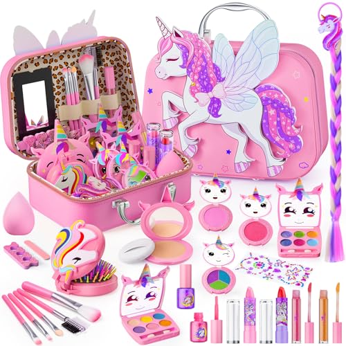 Kids Makeup Kit with Storage Case Toy Set