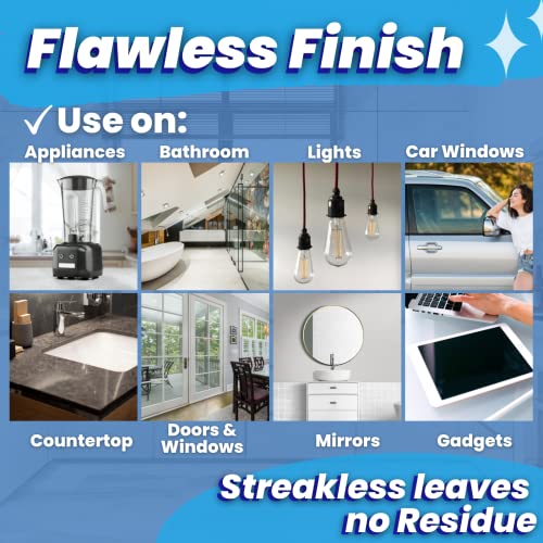 Sprayway Glass Cleaner, SW-050 19 oz Cleaner for Auto and Home for a Streak-Free Shine, Deep Cleaning Foaming Action, Safe for Tinted & Non-Tinted Windows, Ammonia Free Foam Glass Cleaner, Pack of 3