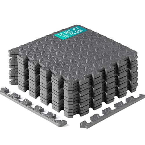 Yes4All EVA Interlocking Foam Floor Tiles