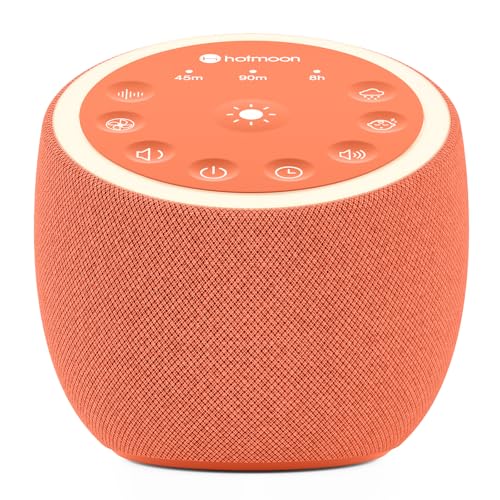 Hotmoon White Noise Sound Machine with Night Light